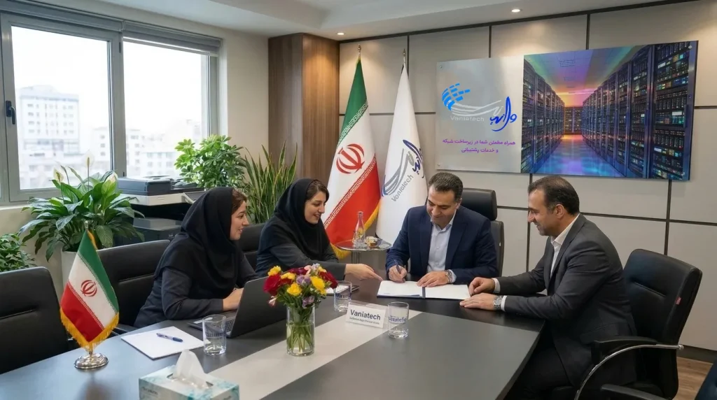 شرکت خدمات پشتیبانی شبکه و برون سپاری IT در تهران وانیاتک